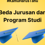 perbedaan jurusan dan program studi