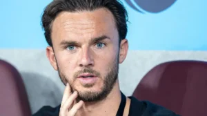 James Maddison joined Tottenham in a £40m deal from Leicester in 2023