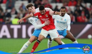 Juara Serie A Terseok di Eropa: Benfica Siksa Napoli 2-0