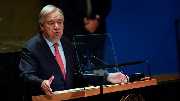 António Guterres berbicara soal konflik Timur Tengah