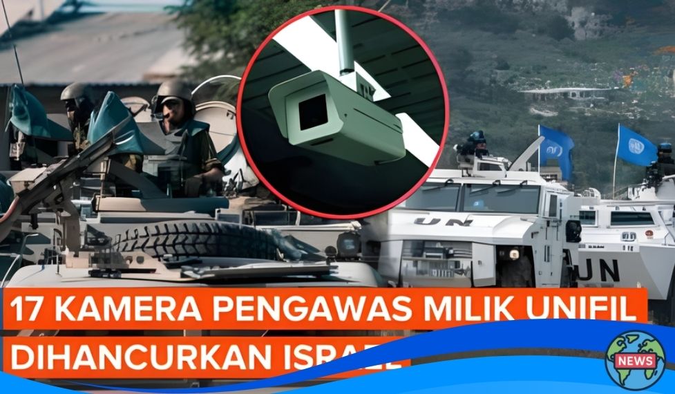 Pasukan Israel Hancurkan 17 Kamera PBB