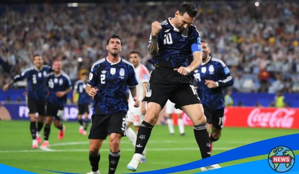 Argentina Menang 3-1, Messi Terus Bersinar di Piala Dunia