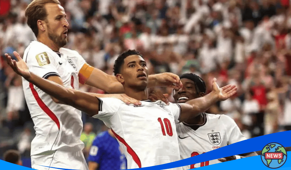Inggris Bungkam Kroasia 4-2, Kirim Sinyal di Piala Dunia