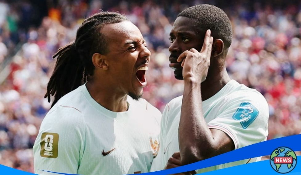 Dembele Hat-trick, Prancis Hancurkan Norwegia di Piala Dunia