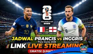 Prancis vs Inggris Berebut Posisi Ketiga Piala Dunia 2026, Duel Gengsi Dua Raksasa Eropa