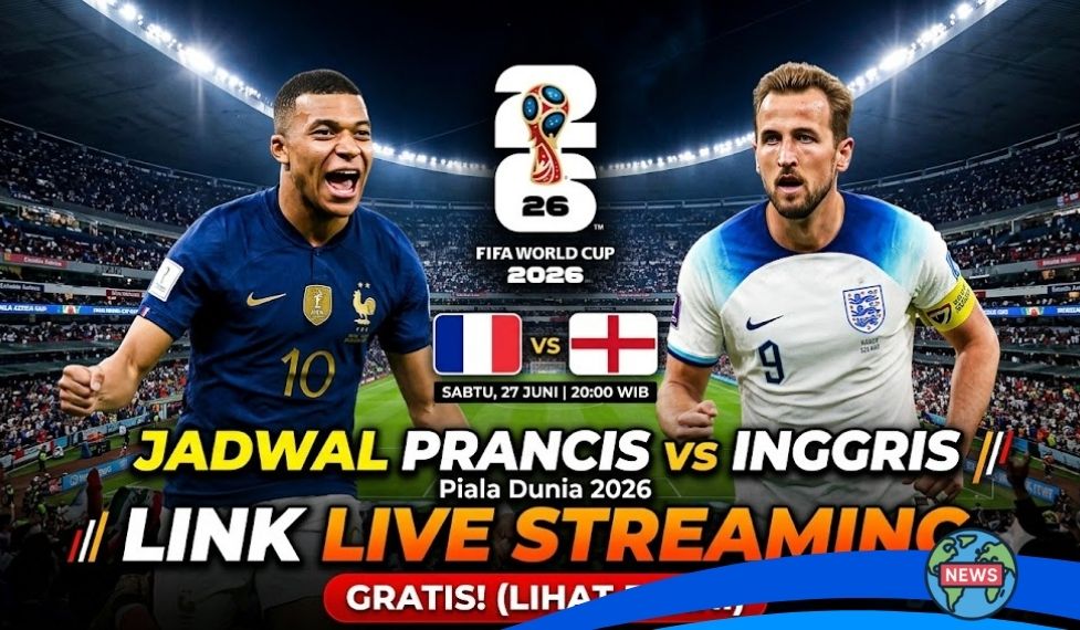 Prancis vs Inggris Berebut Posisi Ketiga Piala Dunia 2026